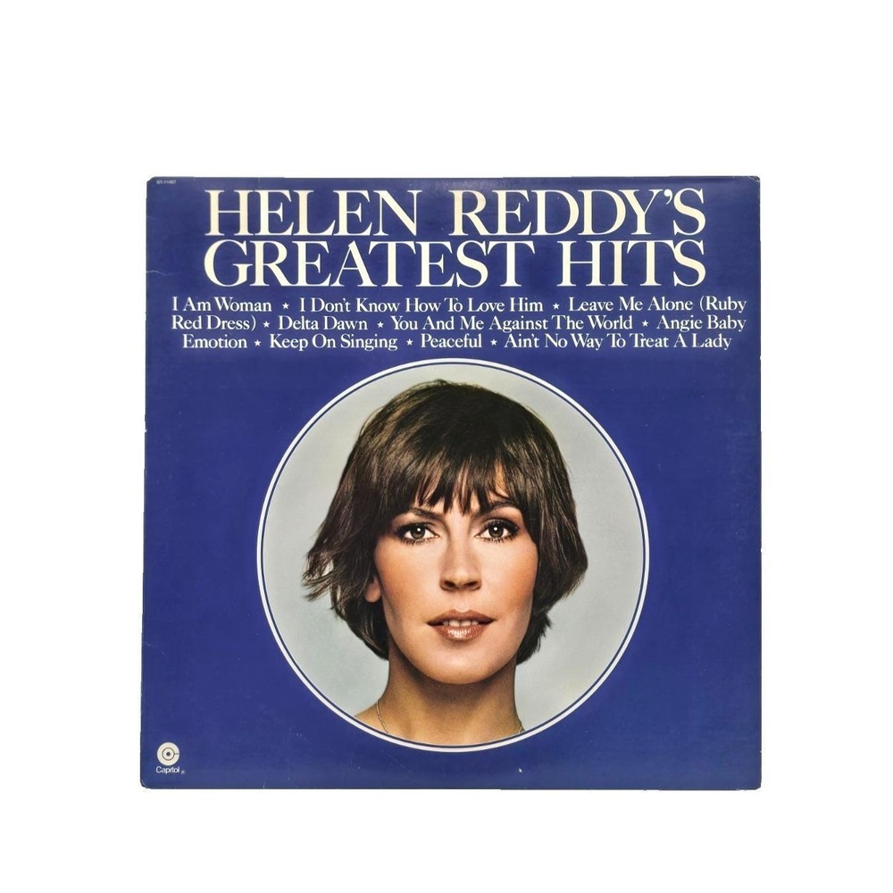 Helen Reddy's Greatest Hits Vintage Vinyl LP 1975 Capitol Records ST-11467 VG+‎